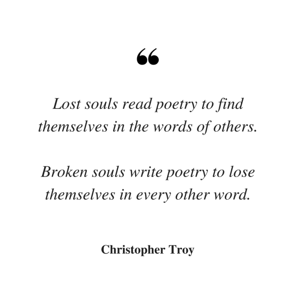 christopher troy quote